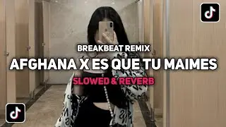 DJ AFGHANA X ES QUE TU MAIMES BREAKBEAT ( Slowed & Reverb )