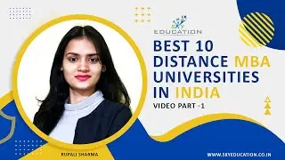 MBA Mastery Unleashed: Top 10 Distance MBA Universities in India  #distancemba  #top10universities
