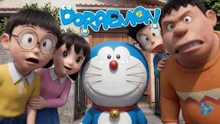 Doraemon: 80 Years of Street View History (1974 - 2054) (Fan-made AI Video）