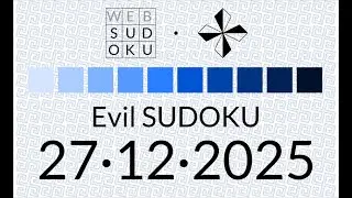 Sudoku Evil,   27/12/2025