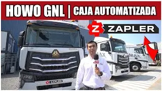 Sinotruk Howo MAX 460 HP con caja automatizada a GNL | ZAPLER