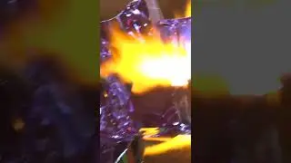 Torching Chihuly glass - from 