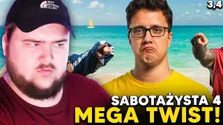 SAYMEON ogląda SABOTAŻYSTA 4 *NOWY SABO?!* 🥵 (ODC. 3 i 4)