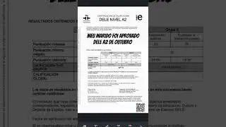 Aprova&ccedil;&atilde;o do meu Marido Dele A2 2024#vivernaespanha #examendele#morarnaespanha #brasileiranaespanha