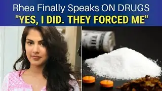 Shocking😲 Rhea Chakraborty ACCEPTS NCB Drug Charges in Sushant Singh Rajput Case