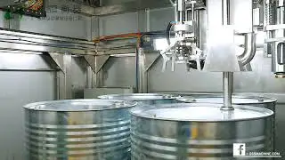 Fully Automatic Solvent Drum and IBC Filling System