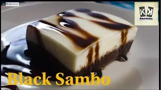 The BEST Creamy BLACK SAMBO Dessert YOU can Make/How to make Black Sambo/Kakai'sKitchen