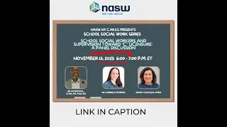 NASW-NY C.A.R.E.S. School SW Series: School SWers & Supervision Toward &ldquo;C&rdquo; Licensure: A Panel