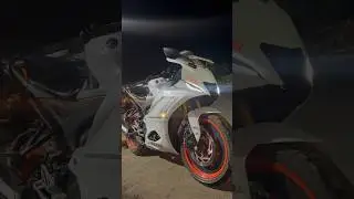 White beauty 🥵😍🥰 #newbike2026 #r15v4 #yamahar15 #bestbike2026 #shorts