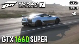Forza Motorsport 7 : GTX 1660 Super | 1080p 1440p 4K | PC Gameplay Benchmark