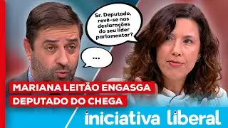 🗣️ MARIANA LEITÃO ENGASGA DEPUTADO DO CHEGA