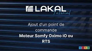 Ajout d&rsquo;un point de commande - Moteur Somfy Oximo iO ou RTS