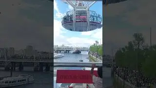 Ever wondered what London looks like from above? #LondonEye​#LondonViews​ #ExploringLondon​ #2025​