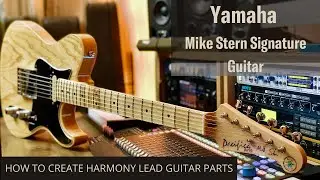 Yamaha Mike Stern Guitar Demo & Lesson On Creating Twin Lead Guitar Parts.
