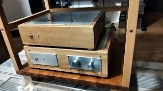 Amplificatore a MOSFET 25 watt e pre phono per testine MM auto costruiti.