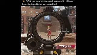 Eva-8 & Triple Take Nerfed, G7-Scout buffed - Apex Legends #Shorts