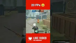 Play BGMI at 20 fps on low end devices with 2gb ram #shorts