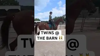Paulina & Trisha At The Barn 🐎✨ | Watch Full Video