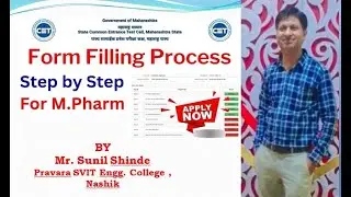 M Pharm Admission Process 2025 l Live Form Filling Demo I Step by Step Form Filling Process M.Pharm