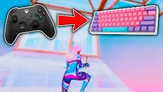 Controller Player Tries Keyboard & Mouse in Fortnite! (FIRST TIME)