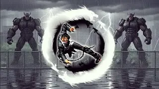 [KOF Mugen] Boss Orochi Iori Intense Late Fight Battle