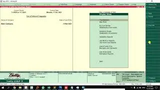 Advanced Userwise Vouchertype Security