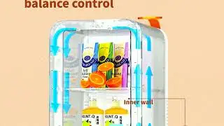 Skincare & Snacks! 💄 8L Portable Mini Fridge (2025) Review & Sound Test