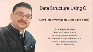 Stack Implementation Using Linked List