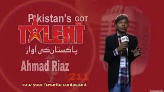 Ahmad Riaz| 211| Pakistan&rsquo;s Got Talent Singing Audition Lahore | AMRII&rsquo;S STUDIO | Stay tuned Karachi