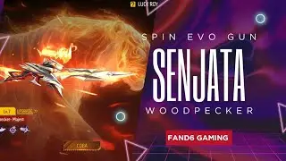 SPIN EVO GUN WOODPECKER & UPGRADE FREE FIRE 