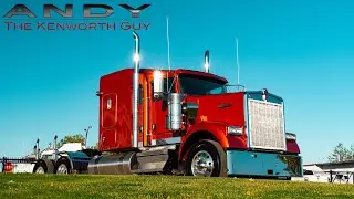 BURNT ORANGE 2020 Kenworth W900B with Cummins and 13 spd