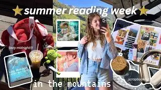the ultimate summer vacation reading vlog🌊🗡️🎨 lady midnight by cassandra clare!