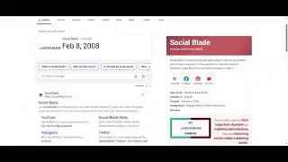 Social Blade's YouTube Channel Was Created OVER 1 Year Before The Release Date