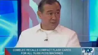 Rep. Teddy Boy Locsin on recent problems of automated polls 2/2