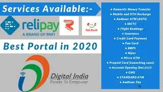 RNFi Services List - Best B2B Portal - RNFI Free id - RNFI Account Opening - AEPS Banking