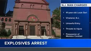 Vineland, N.J. man arrested for possessing explosives outside Washington, D.C. cathedral