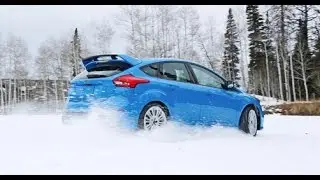 Focus RS - SNOW Driving with summer only tires on