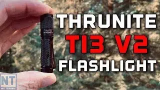 Thrunite TI3 V2 Flashlight review 120 lumens AAA cell mini bright