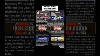 Fantasy Football RB BUSTS! Collab with Fantasy Football Know It All on 3 RBs we don&rsquo;t like! #nfl