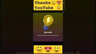 New badge unlocked🔓 l youtube badges l Quiz whiz l you're officially a quiz whiz l super quiz whiz