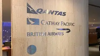 Зал ожидания бизнес-класса One World, аэропорт Лос-Анджелеса