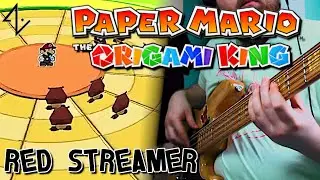 PAPER MARIO ORIGAMI KING - Red Streamer Battle【SynthMetal by Dacian Grada】
