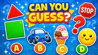 Kids Shapes Quiz | Objects and Signs | Can you Guess ?