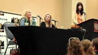 Mercedes McNab & Claire Kramer QA - Wizard World Philadelphia 2011 Pt. 2/3