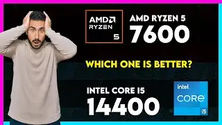 AMD Ryzen 5 7600 vs Intel Core i5 14400 Comparison