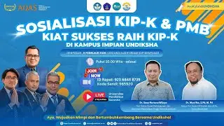 Sosialisasi Penerimaan Mahasiswa Baru (SNBP, SNBT, dan SMBJM) Serta KIP Kuliah Undiksha Tahun 2026