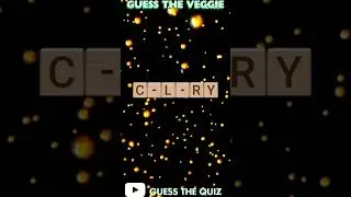Guess The Veggie Without Vowels #guessveggie #brainteaser #planetquiz