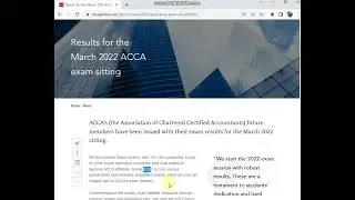 ACCA MARCH 2022 PASS RATES RELEASED. ACCA PASS RATES FOR MARCH 2022 EXAMS