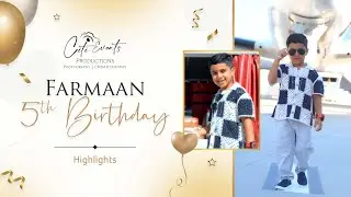 FARMAAN&rsquo;S 5TH BIRTHDAY CELEBRATION | HIGHLIGHT | NEWYORK | USA ‪@CITIEVENTSPRODUCTIONS6957‬