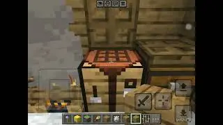 HOW TO MAKE A TRAP DOOR IN  MINECRAFT #MINECRAFT